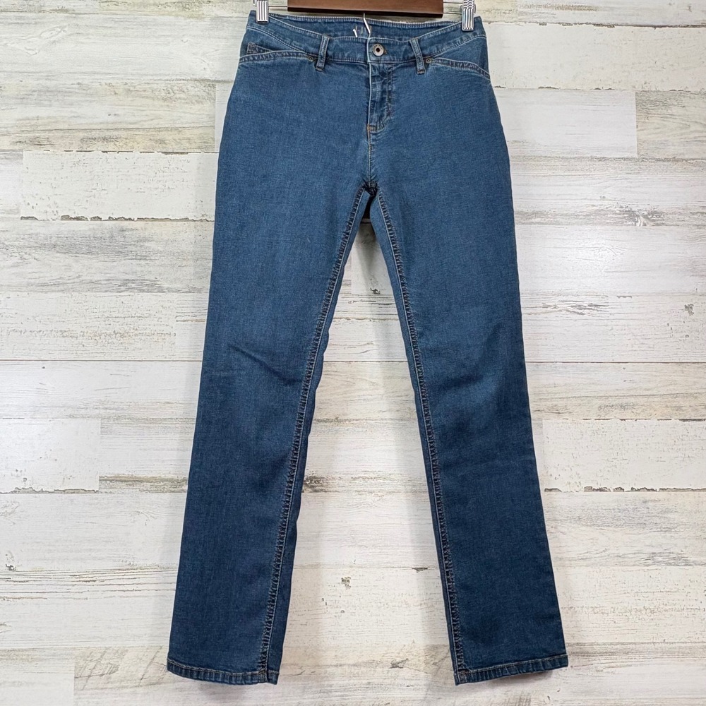 J. Jill Jeans 2 Petite Blue Modern Slim Stretch Denim Classic Normcore Capsule
